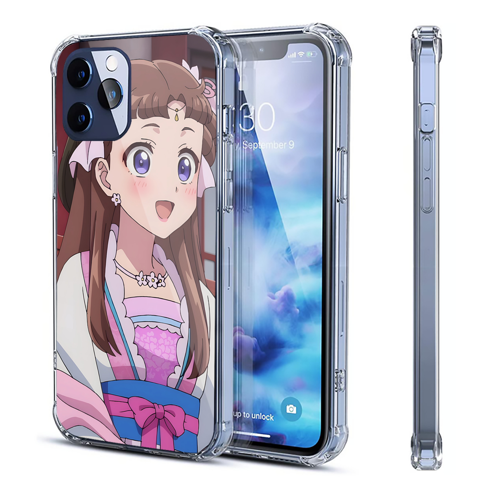 （画像用） 薬屋のひとりごと The Apothecary Diaries 【iPhone 12シリーズ対応】透明スマホケース（クリアソフトケース）